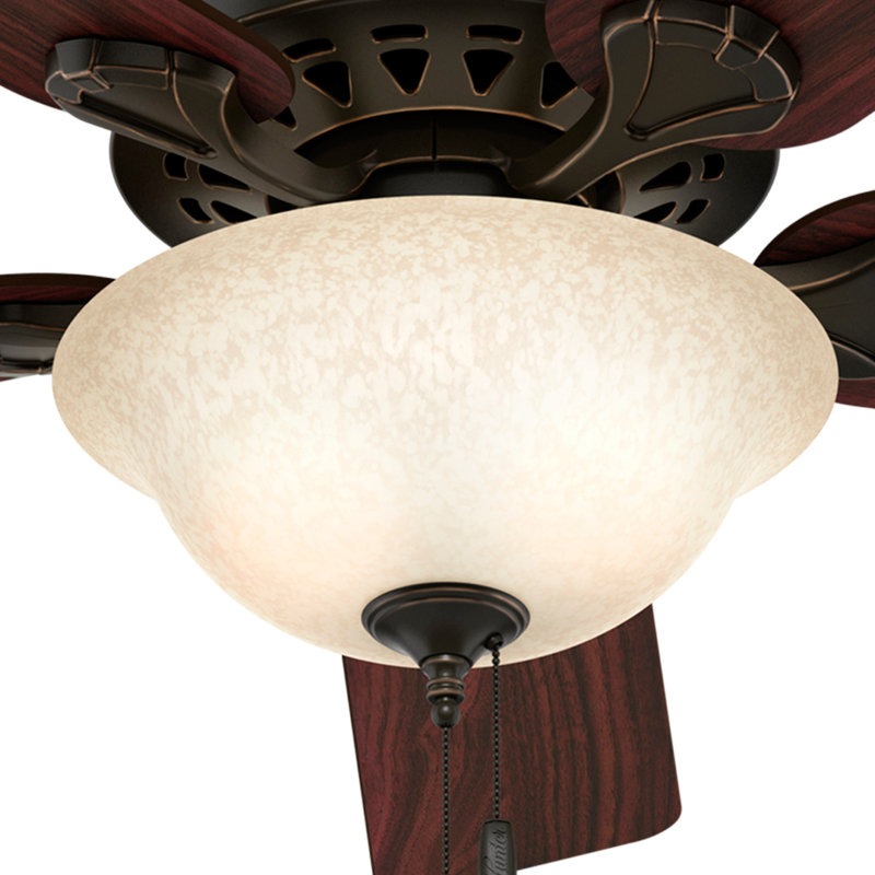 Hunter Fan 52" Waldon 5 Blade LED Standard Ceiling Fan with Pull